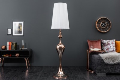 Stojanová lampa Lucy 160 cm ružovo-zlatá